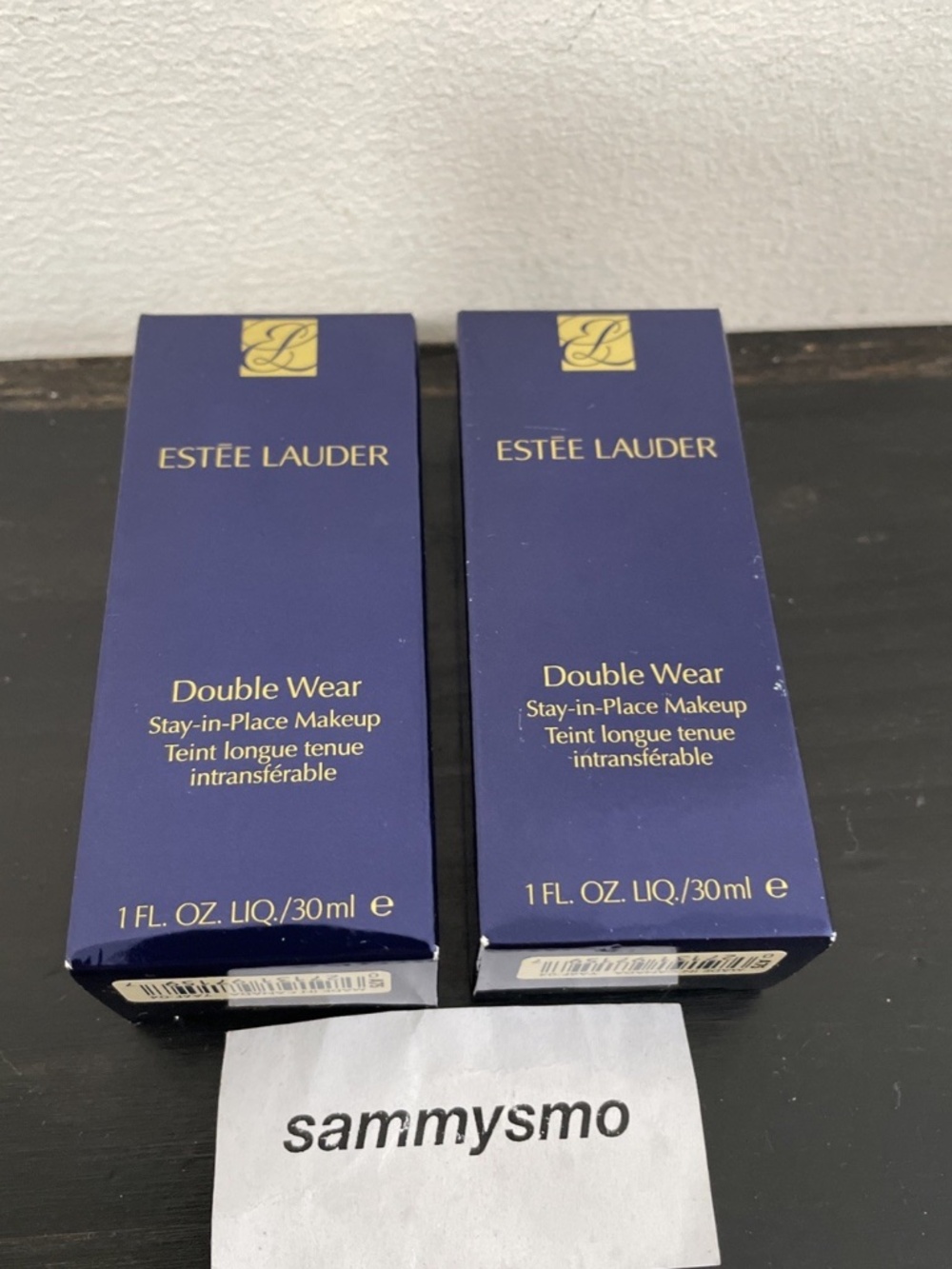 ESTEE LAUDER DOUBLE WEAR STAY IN PLACE MAKEUP 3C2 PEBBLE 1 oz., x2 OLD FORMULA